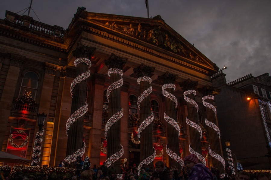 Edinburgh's Christmas lights switchon Stravaiging around Scotland